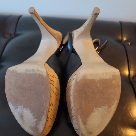 Guess Black Stiletto Dressy Sandals - Picture 5 of 6